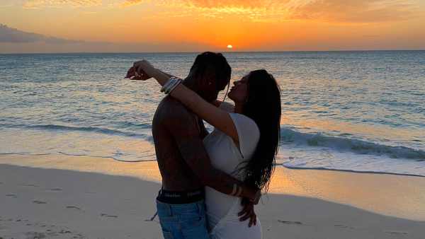 Kylie Jenner and Travis Scott Enjoy Beach Vacation Nearly 3 Months After Welcoming Their Son: Photos