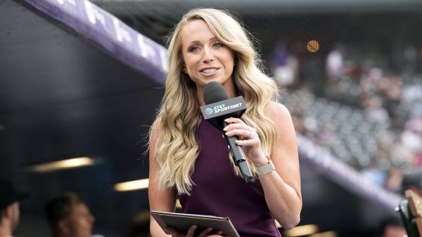 MLB Reporter Kelsey Wingert Hit in the Head by 95 MPH Line Drive