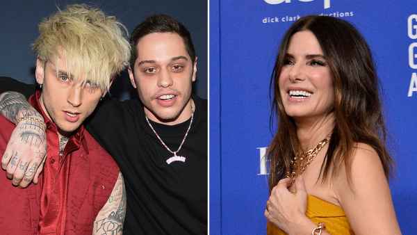 Machine Gun Kelly and Pete Davidson Showed Up at Sandra Bullock’s Easter Party with 40oz Beers