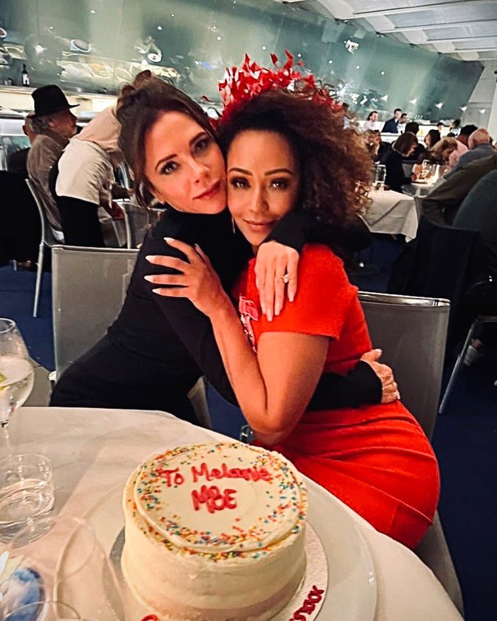 Mel B Reunites With Former Spice Girls Bandmate Victoria Beckham to Celebrate MBE Honor: 'Just So Special'