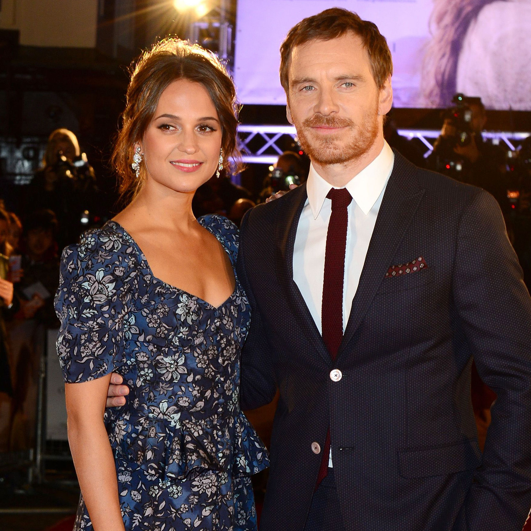 Alicia Vikander and Micheal Fassbender's relationship.
