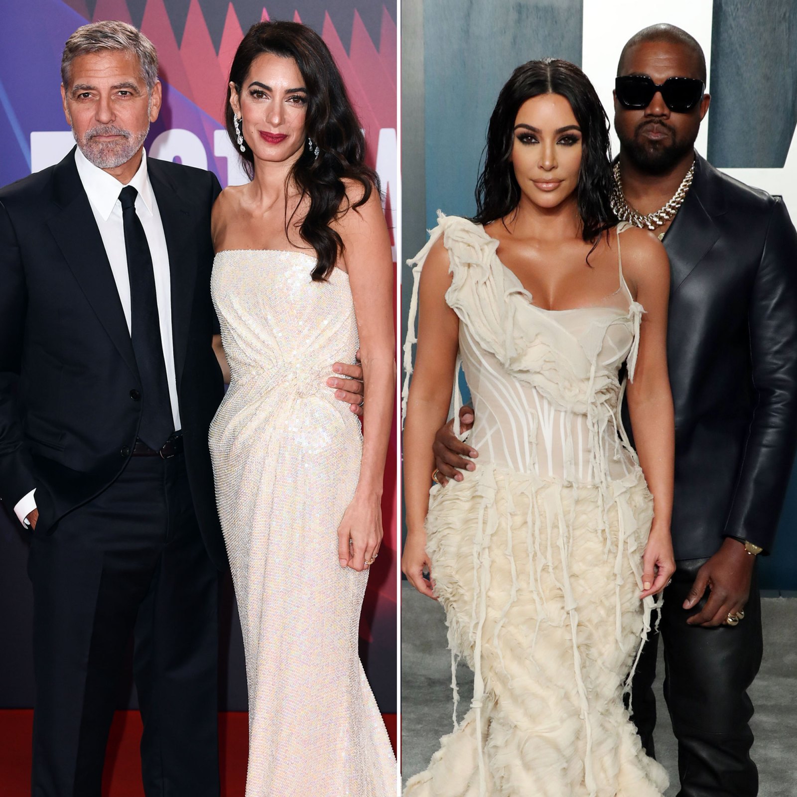 Most Romantic Celeb Weddings in Italy Through the Years George and Amal Clooney Kim Kardashian and Kanye West More