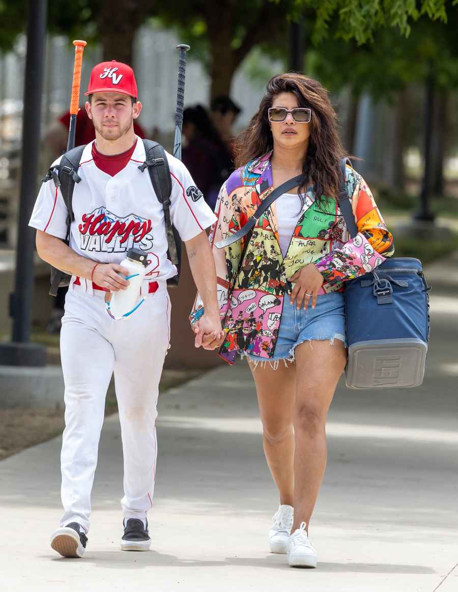 Nick Jonas and Priyanka Chopra Spotted for the 1st Time Since Revealing Baby Malti Was In NICU for Months 8