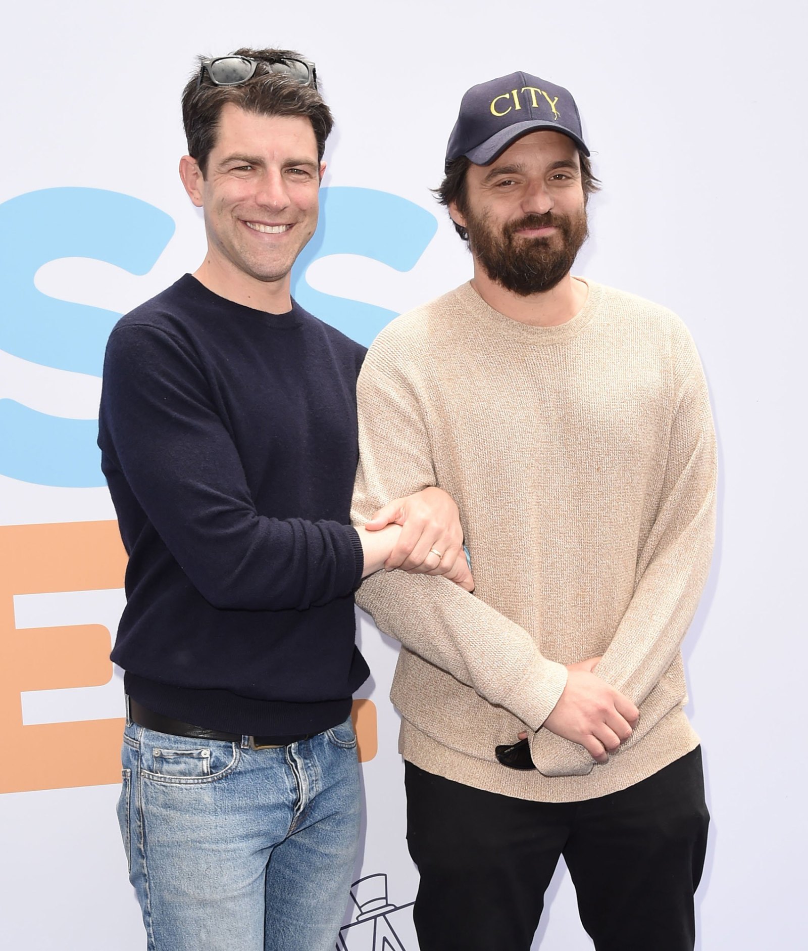 Nick and Schmidt! New Girl's Jake Johnson and Max Greenfield Reunite
