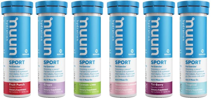 Nuun Sport- Electrolyte Drink Tablets