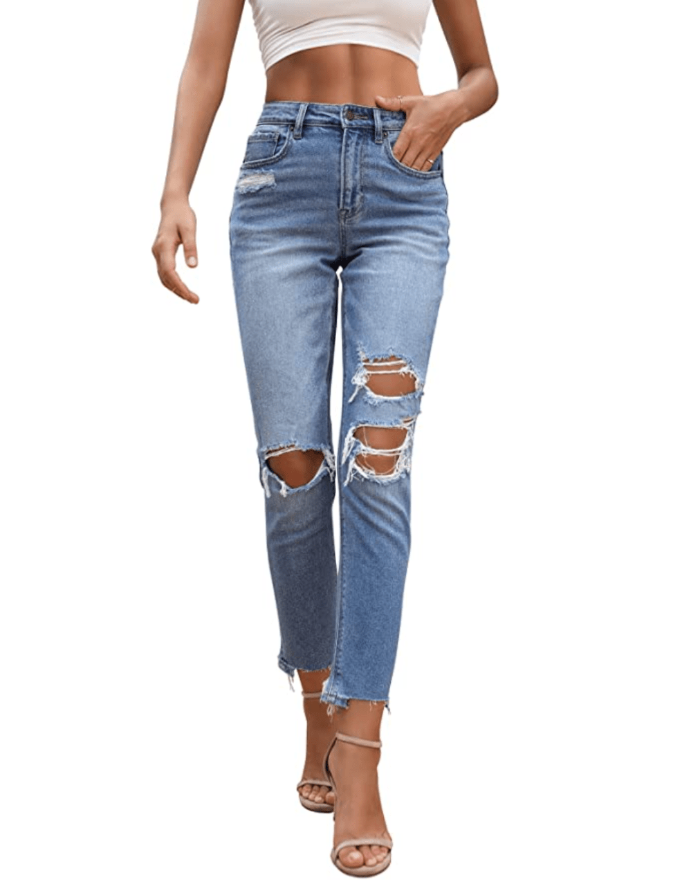 Ofluck Stretch Ripped Jeans May Be Some of the Comfiest Pants Ever | Us ...