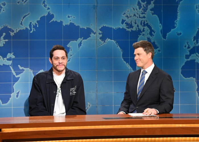 Pete Davidson addresses Kanye West feud, engagement to Ariana Grande, more in latest'SNL' sketch: Watch