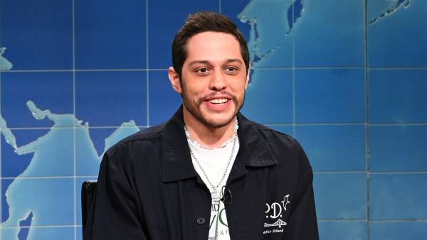 Pete Davidson Addresses Kanye West Feud, Ariana Grande Engagement, More in Last 'SNL' Skit: Watch