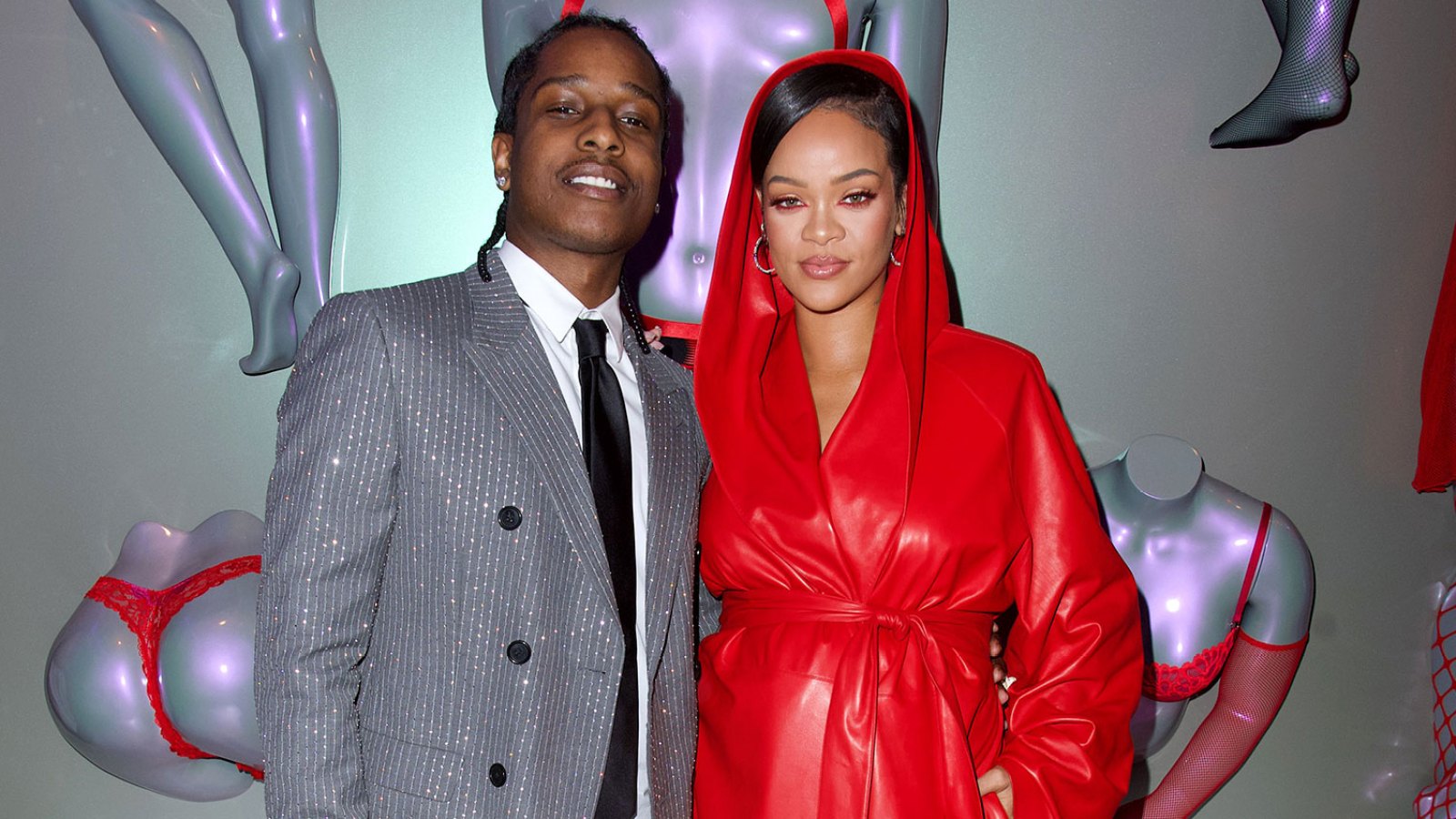 Pregnant Rihanna Supports ASAP Rocky Backstage at 1st Concert Since His Arrest