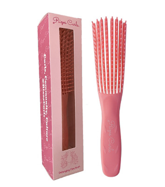 Rizos Curls Pink Detangling Flexi Brush