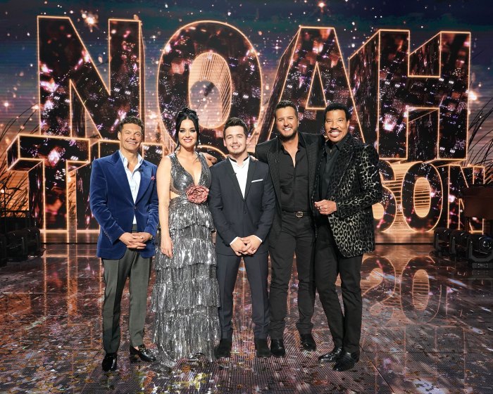 Ryan Seacrest Had to Change His Underwear During the American Idol Finale After Wardrobe Malfunction 2 Katy Perry, Noah Thompson, Luke Bryan, and Lionel Richie