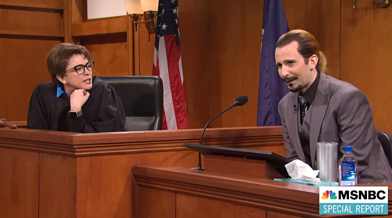 'Saturday Night Live' Parodies Amber Heard Allegedly Putting Poop in Johnny Depp's Bed in Cold Open: Watch