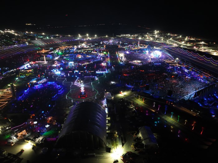 Electric Daisy Carnival 2022 at Las Vegas Motor Speedway.