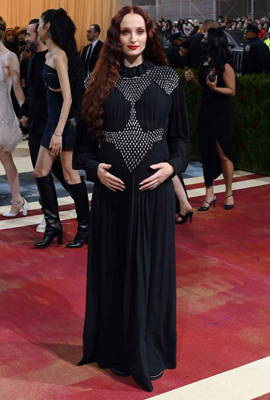 Sophie Turner Met Gala 2022 Red Carpet Fashion