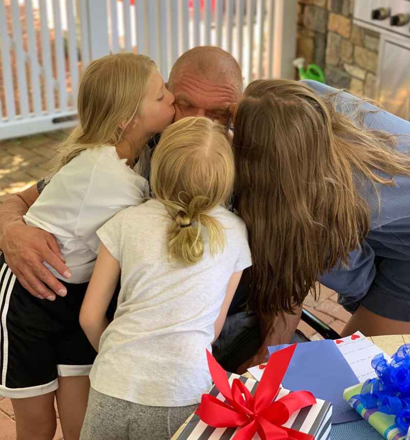 Stephanie McMahon and Paul 'Triple H' Levesque's Family Album With Daughters Aurora, Murphy and Vaughn: Photos