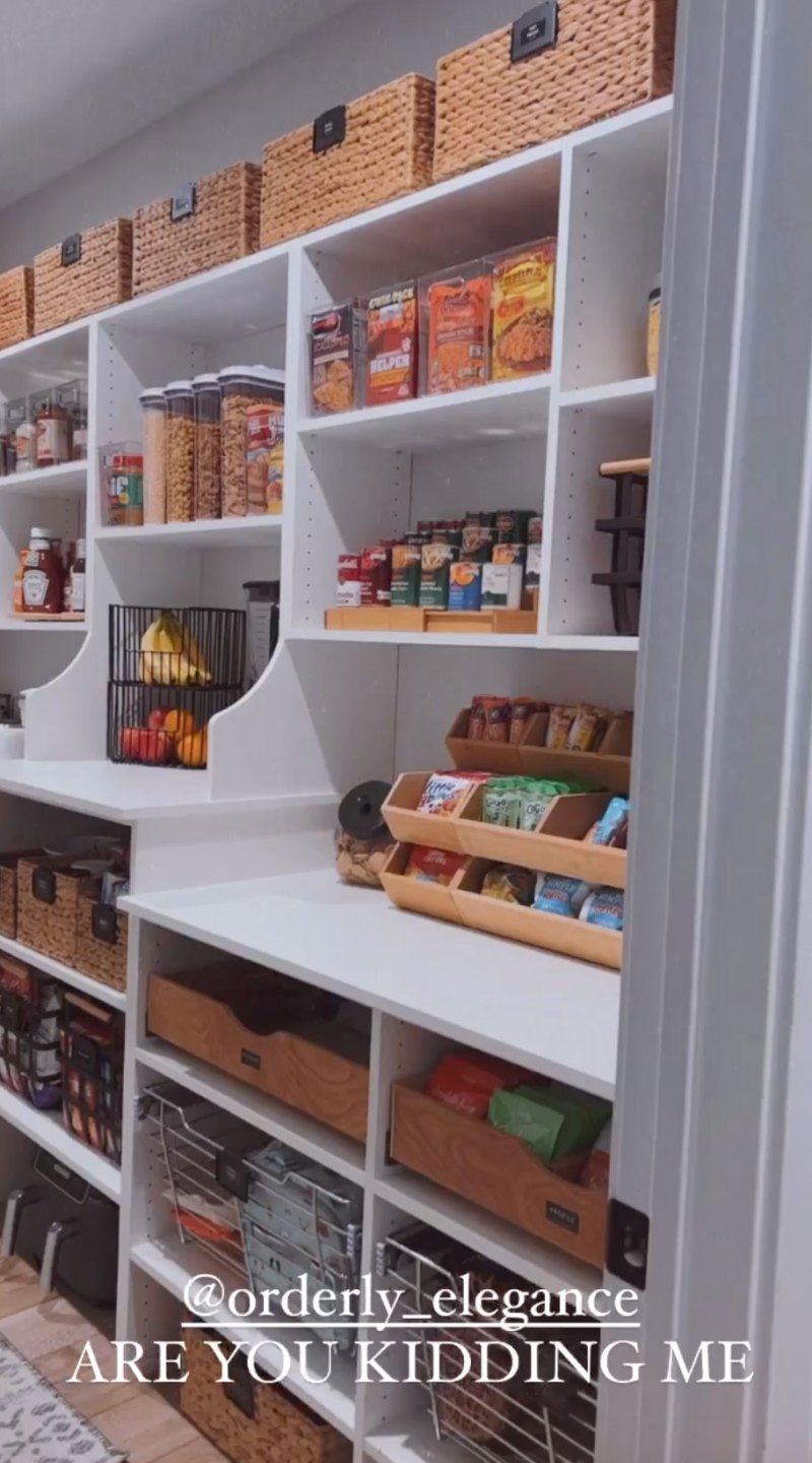 Teen Mom 2 Alums Chelsea Houska and Cole DeBoer Get Their Pantry Professionally Organized