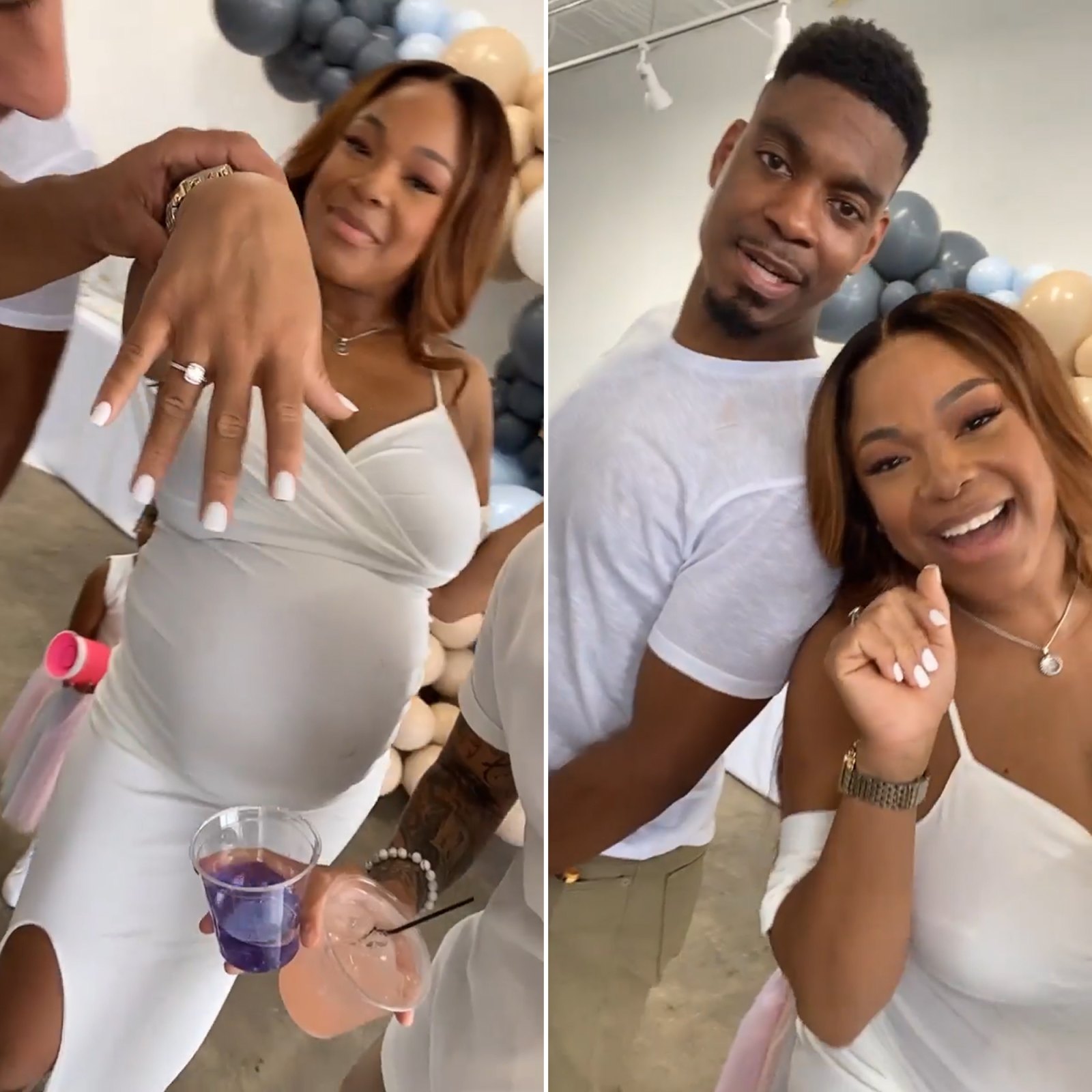 The Challenge’s Kam Williams and Leroy Garrett Celebrate Baby Shower – With an Engagement Surprise