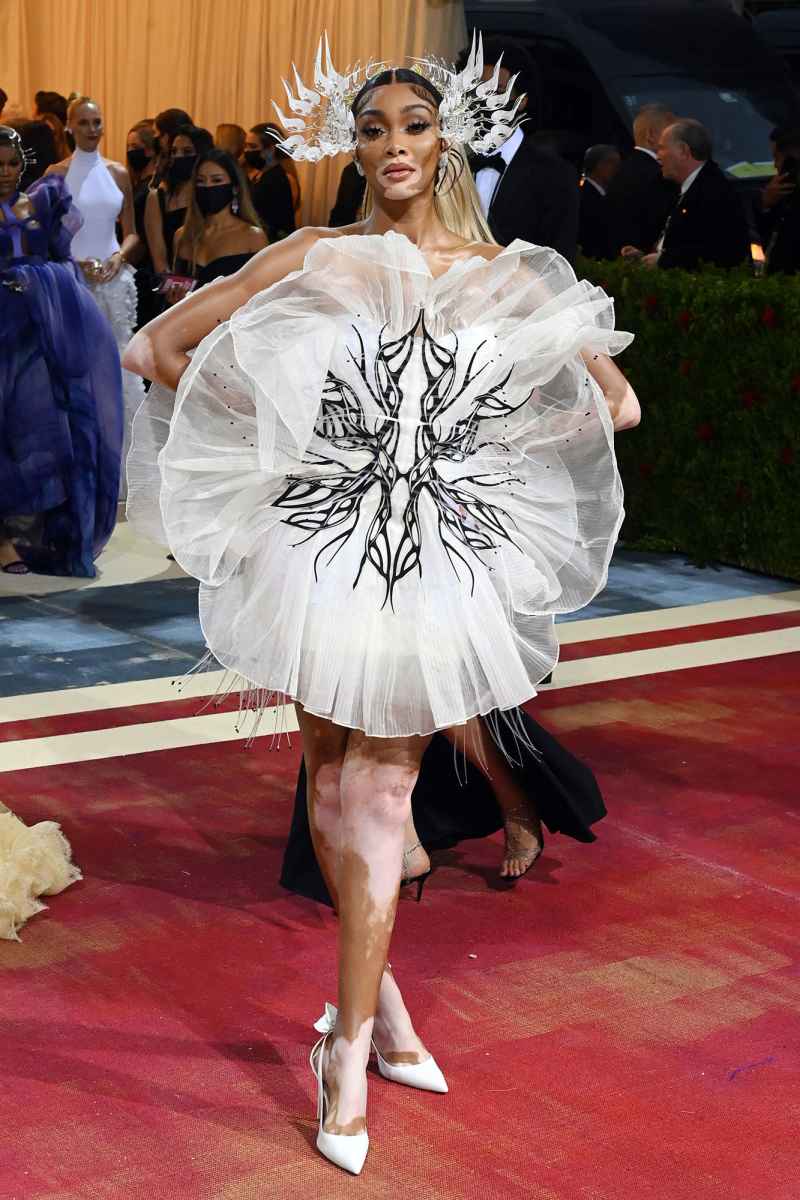 Winnie Harlow Met Gala 2022 Red Carpet Fashion