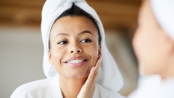 Woman-With-Clear-Skin-Stock-Photo