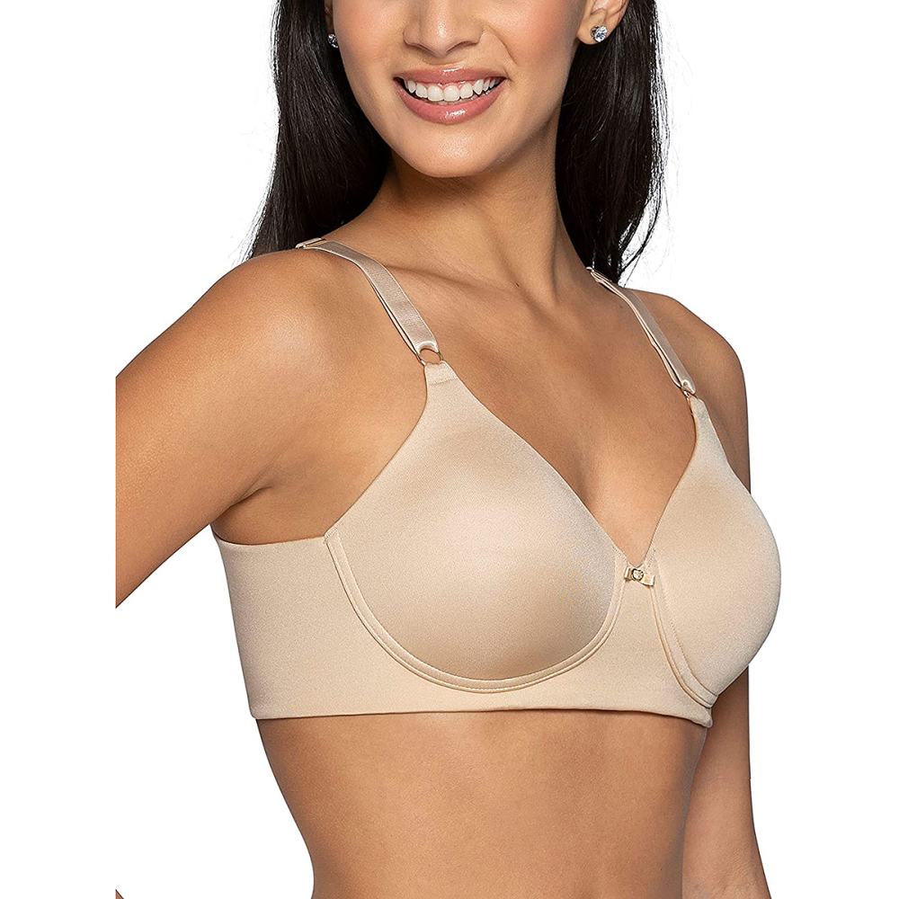 Bali Smoothing Bra Lightly Lined Back Smoothing Underwire Unlined