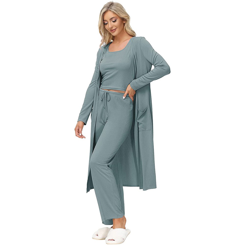 Grace Karin 3-Piece Lounge Set Is Stretchy, Chic and Oh So Soft | Us Weekly