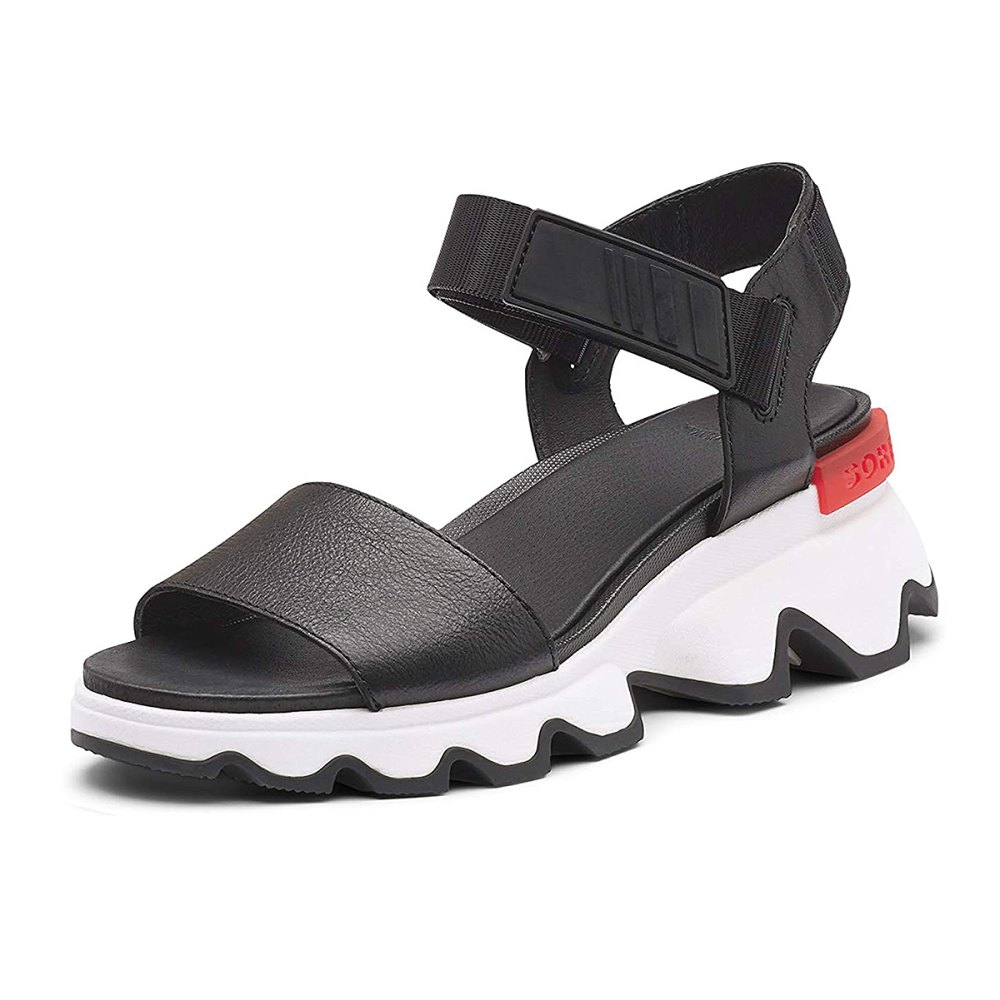 amazon-sorel-kinetic-sandals-black