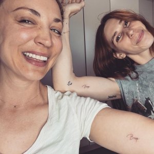 See the Meaning Behind Kaley Cuoco and Zosia Mamet's Matching Tattoos