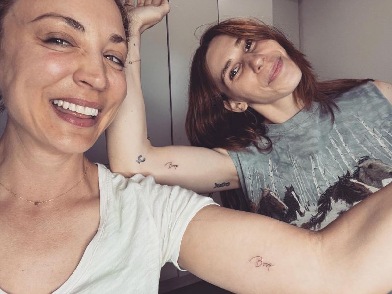 See the Meaning Behind Kaley Cuoco and Zosia Mamet's Matching Tattoos