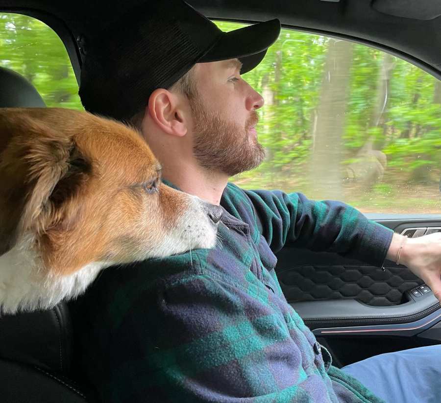 Chris Evans and Dog Dodger’s Cutest Pics