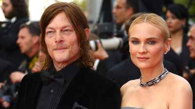 Red Carpet Love! Norman Reedus and Diane Kruger Smile at Cannes Festival