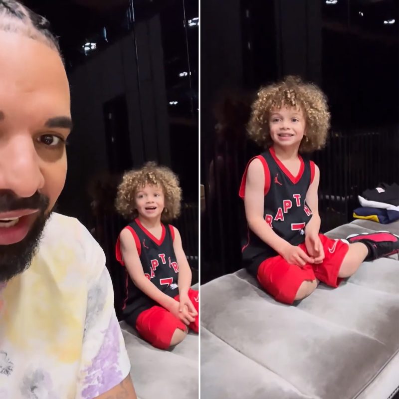 Swish! Drake’s in Awe of 4-Year-Old Son Adonis After Basketball Game