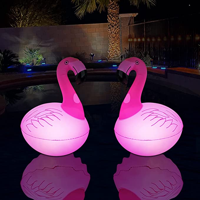 flamingo pool lights
