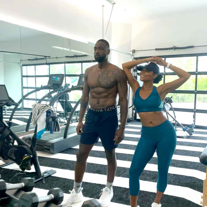 Gabrielle Union and Dwyane Wade, More Celeb Couples Who Work Out Together