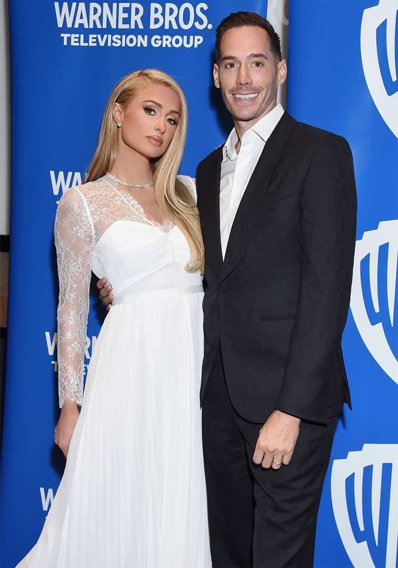 hot pics Paris Hilton and Carter Reum Warner Bros. Television Group’s FYC panel for Paris in Love