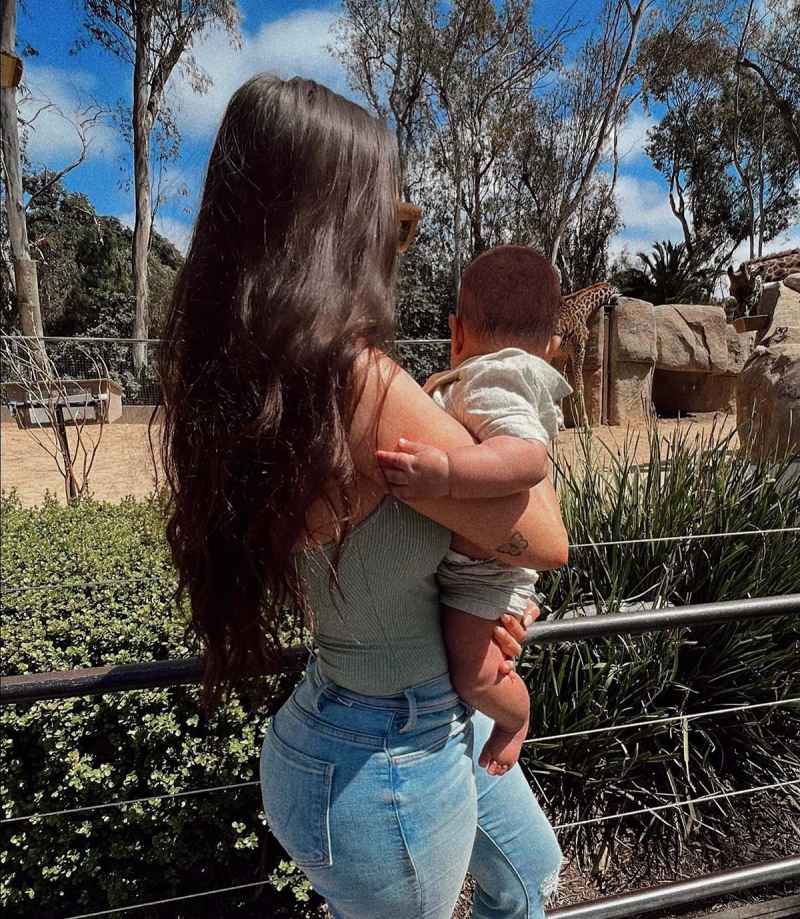 1st Zoo Trip Maralee Nichols Celebrates Son Theo Turning 6 Months Old