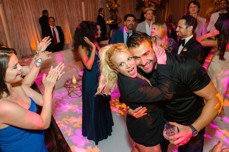 Absent From Britney's Wedding Britney Spears and Sam Asghari