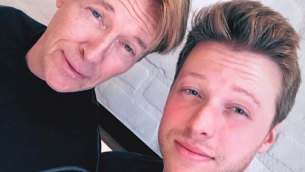 Actor Jack Wagner's Family Album With Sons Harrison and Peter