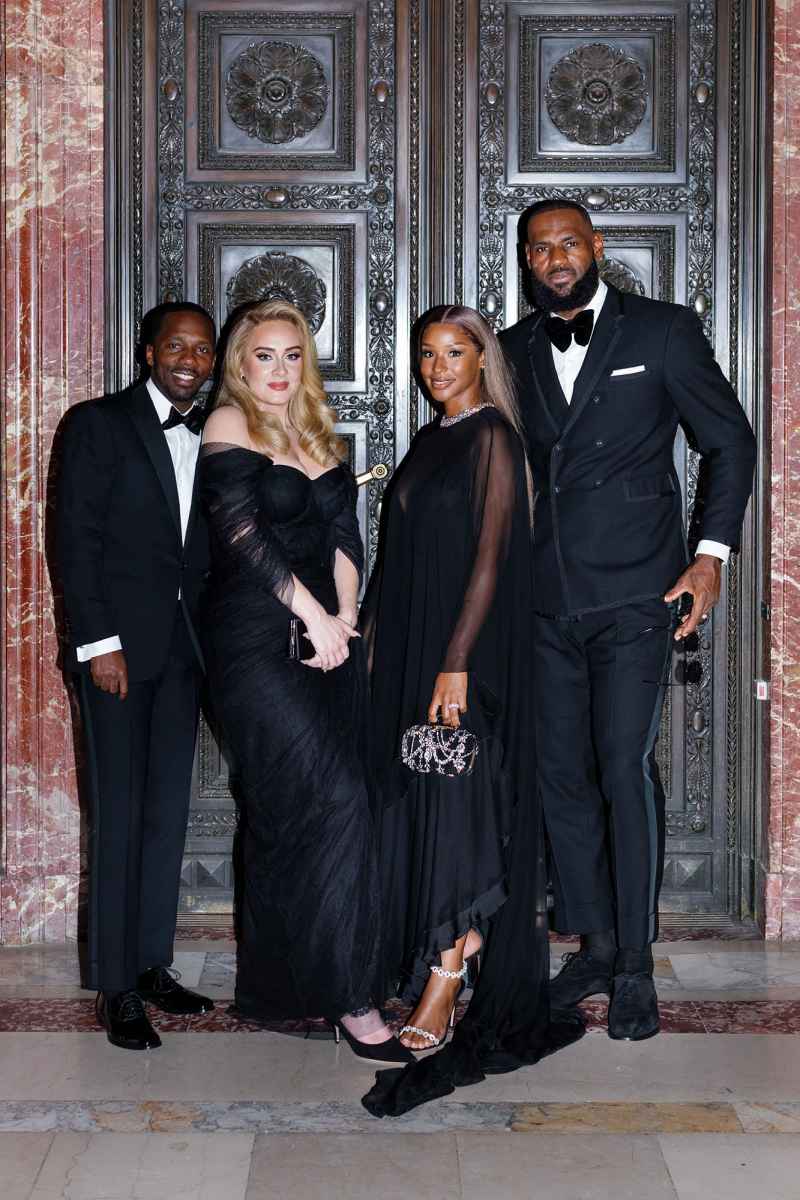 Adele and Rich Paul Double Date With LeBron James at Kevin Love's Wedding