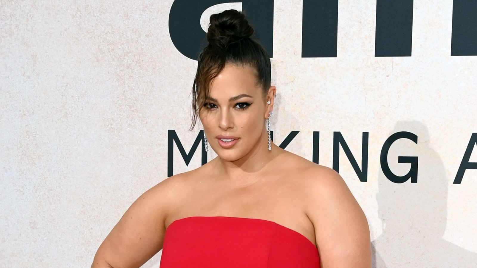 Ashley Graham Serves a Modeling Mama Moment in Corset Top