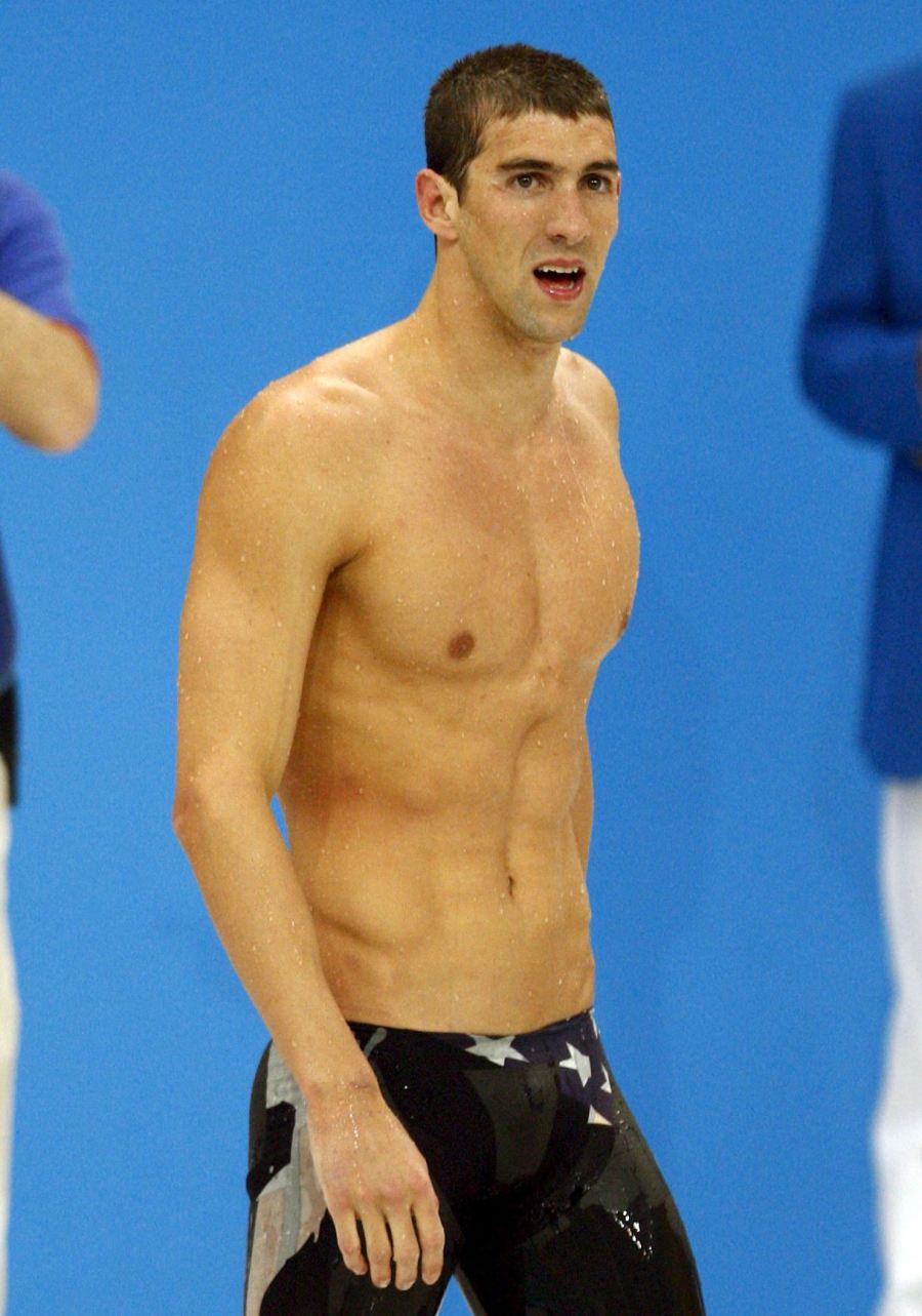 August 10 2008 Michael Phelps Body Evolution