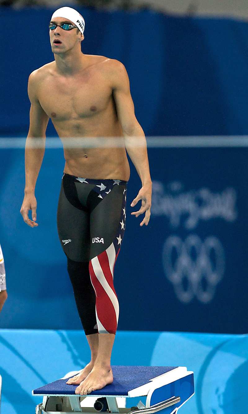 August 11 2008 Michael Phelps Body Evolution