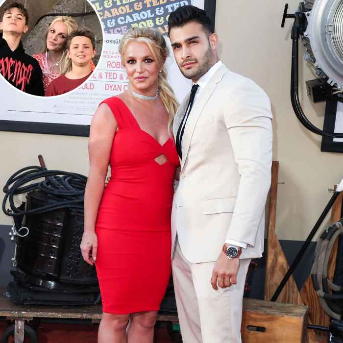 Britney Spears' Sons Preston and Jayden Will Not Attend Her Wedding to Sam Asghari