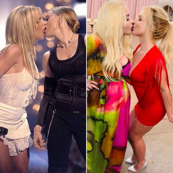Britney Spears, Madonna Recreate VMAs Kiss at Wedding