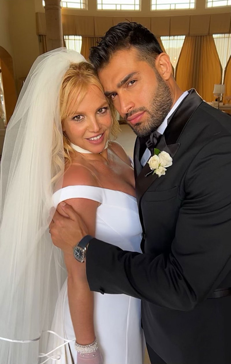 Britney Spears and Sam Asghari 03 Inside Britney Spears Sam Asghari Intimate Wedding
