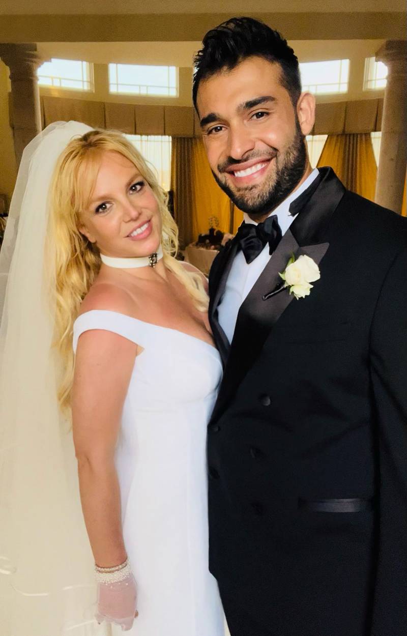 Britney Spears and Sam Asghari 06 Inside Britney Spears Sam Asghari Intimate Wedding