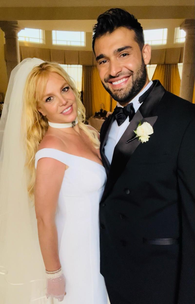 Britney Spears and Sam Asghari Celebrity Couples Who Got Engaged and Married Within 12 Months