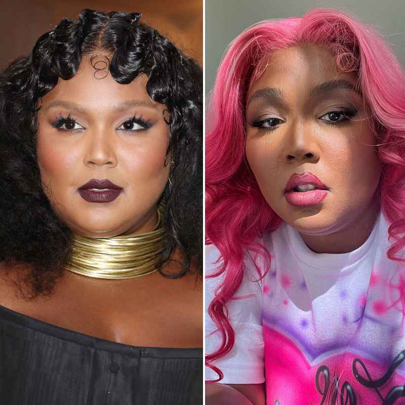 Celebrity Hair Changes Lizzo