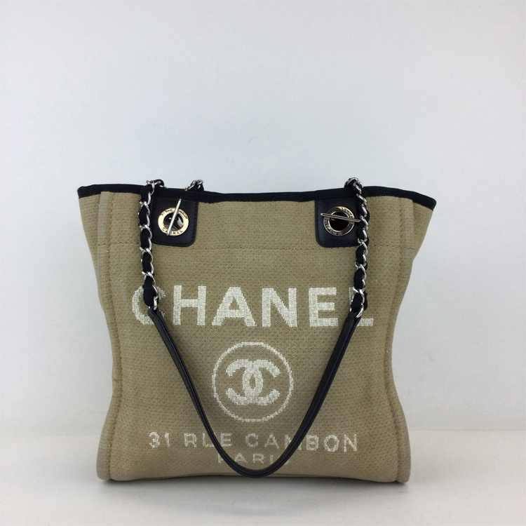 Chanel Deauville Womens Totes 2024 Cruise, Black