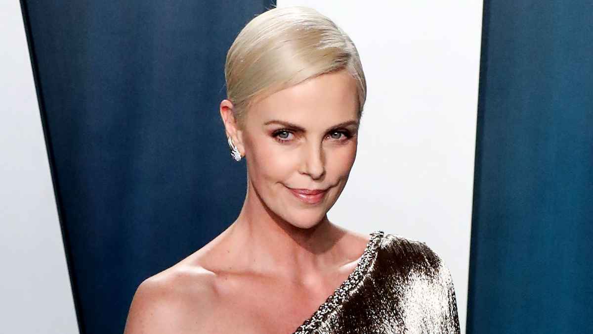 Charlize Theron Transforms Her Blonde Hair Into a Black Mullet