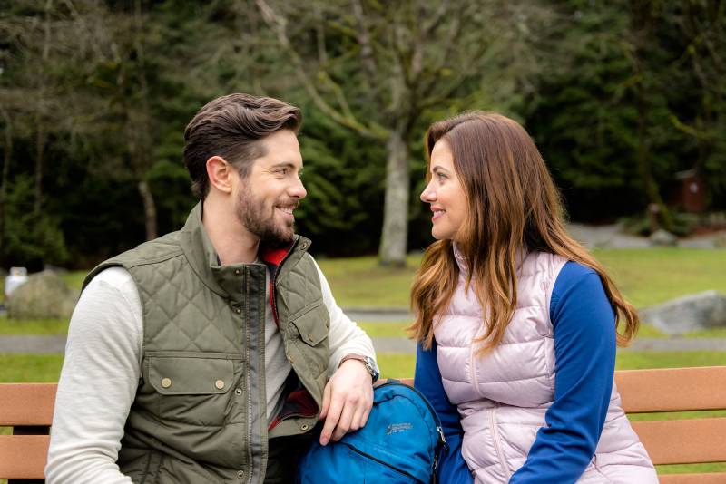 Chris McNally and Julie Gonzalo relationship timeline Hallmark's ultra-private couple secretly welcomed a baby